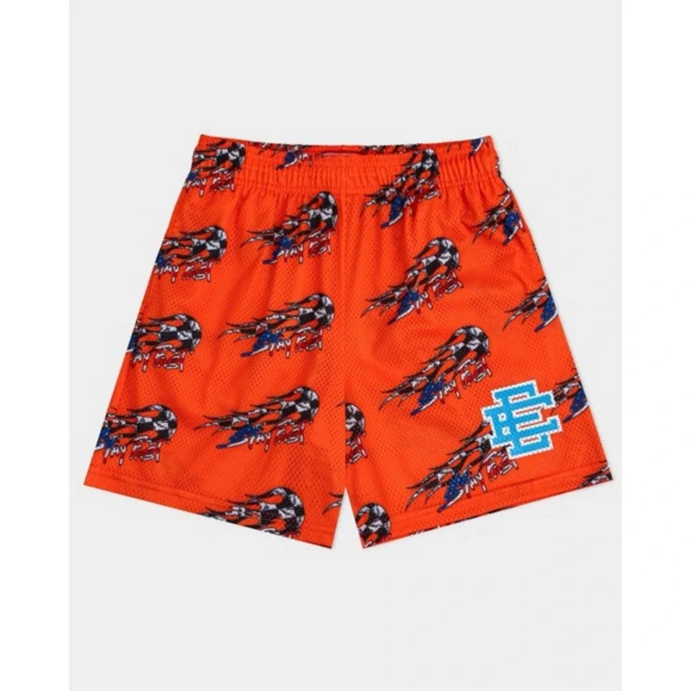 MEDIUM‎ Eric Emanuel Matty Boy ORANGE Mesh ✅❤️ SHIPS ASAP BRAND NEW RARE